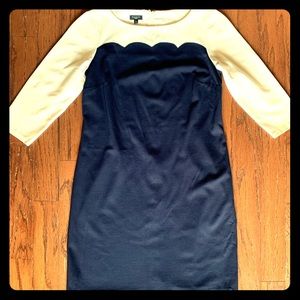 Black and White one piece dress